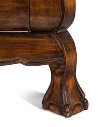 A Dutch Baroque Style Stone-Top Chest of Drawers