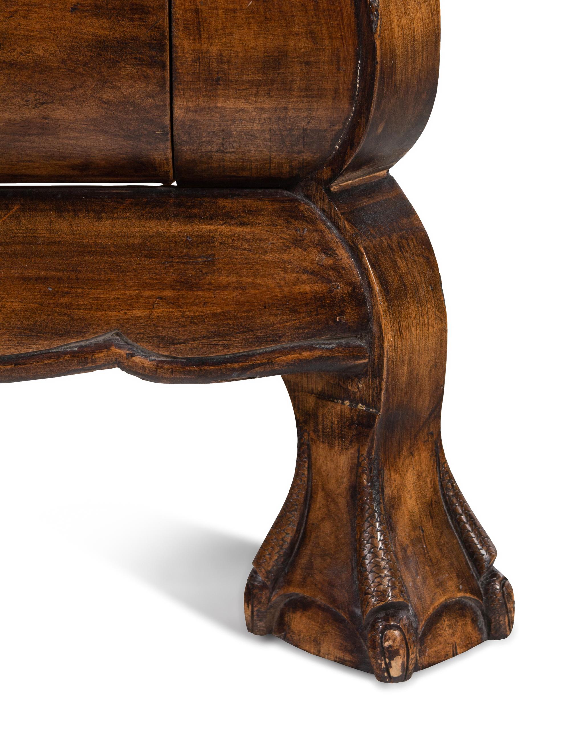 A Dutch Baroque Style Stone-Top Chest of Drawers