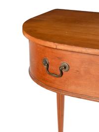 A Federal Cherrywood Console Table