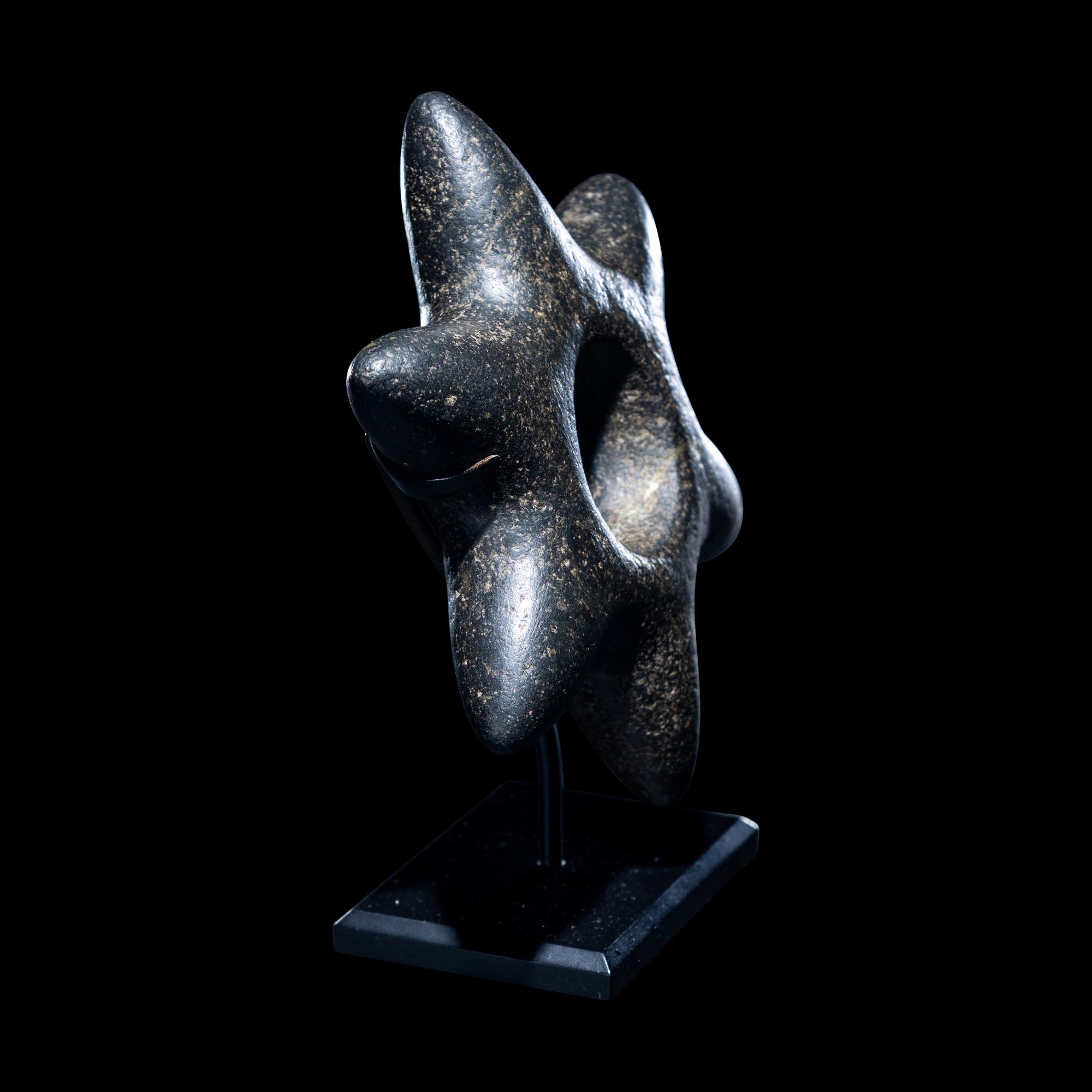 A Moche Stone Mace Head