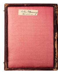 [EARLY PHOTOG] 3 quarter plates of distinguished gentlemen, incl. work by E.C. Thompson's Gallery.