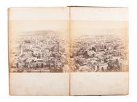 [WESTERN AMERICANA]. MUYBRIDGE, Eadweard (1830-1904), photographer. Panorama of San Francisco from California St. Hill . 1877. 11-panel albumen photograph panorama.