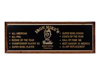 A Mike Ditka Proprietor Bar Sign Formerly Displayed at Mike Ditka’s Restaurant