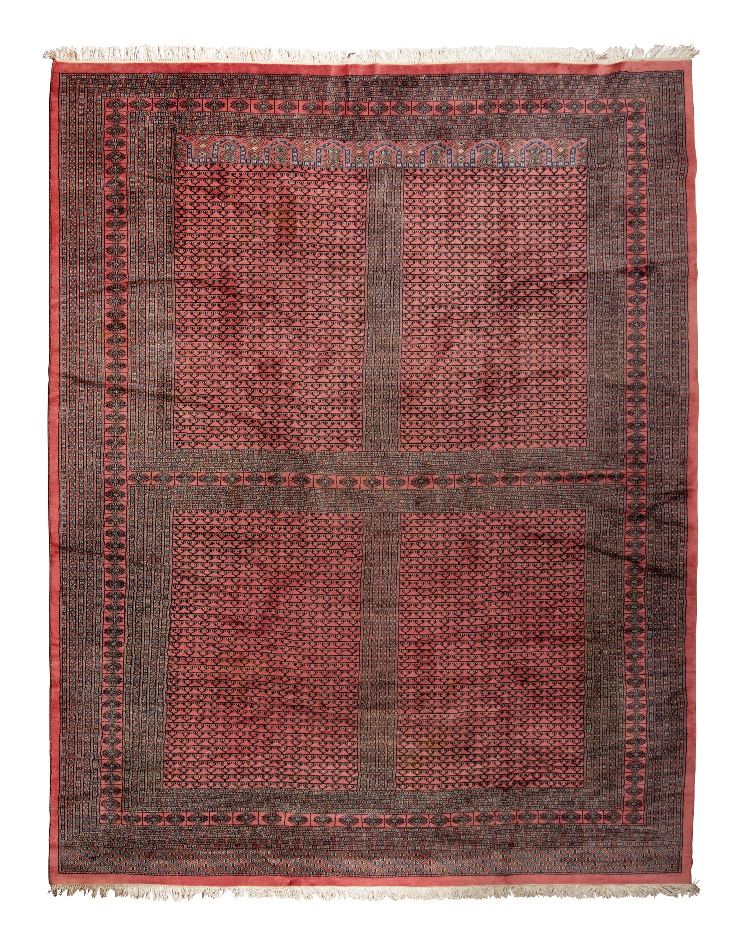 A Turkoman Wool Rug