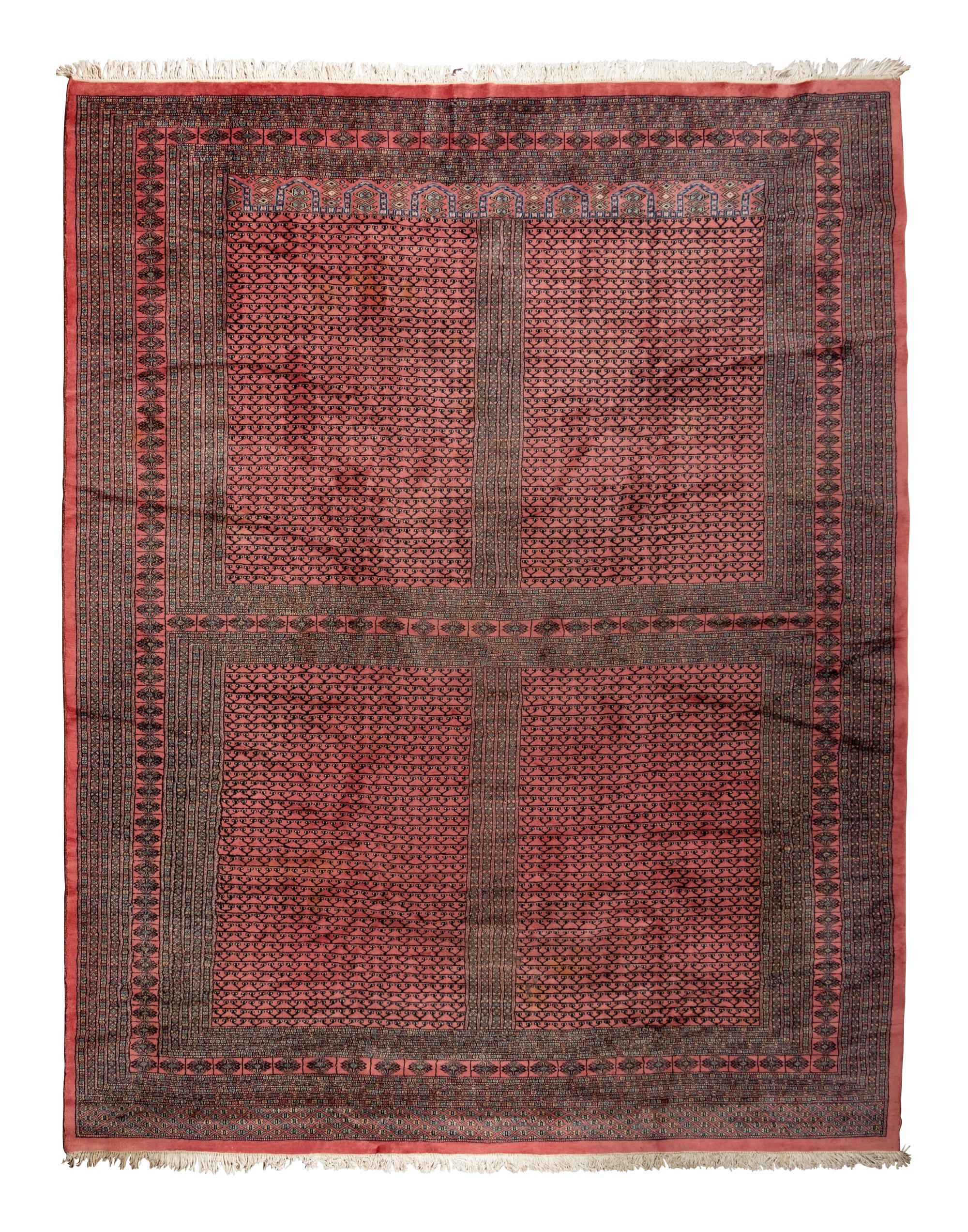 A Turkoman Wool Rug