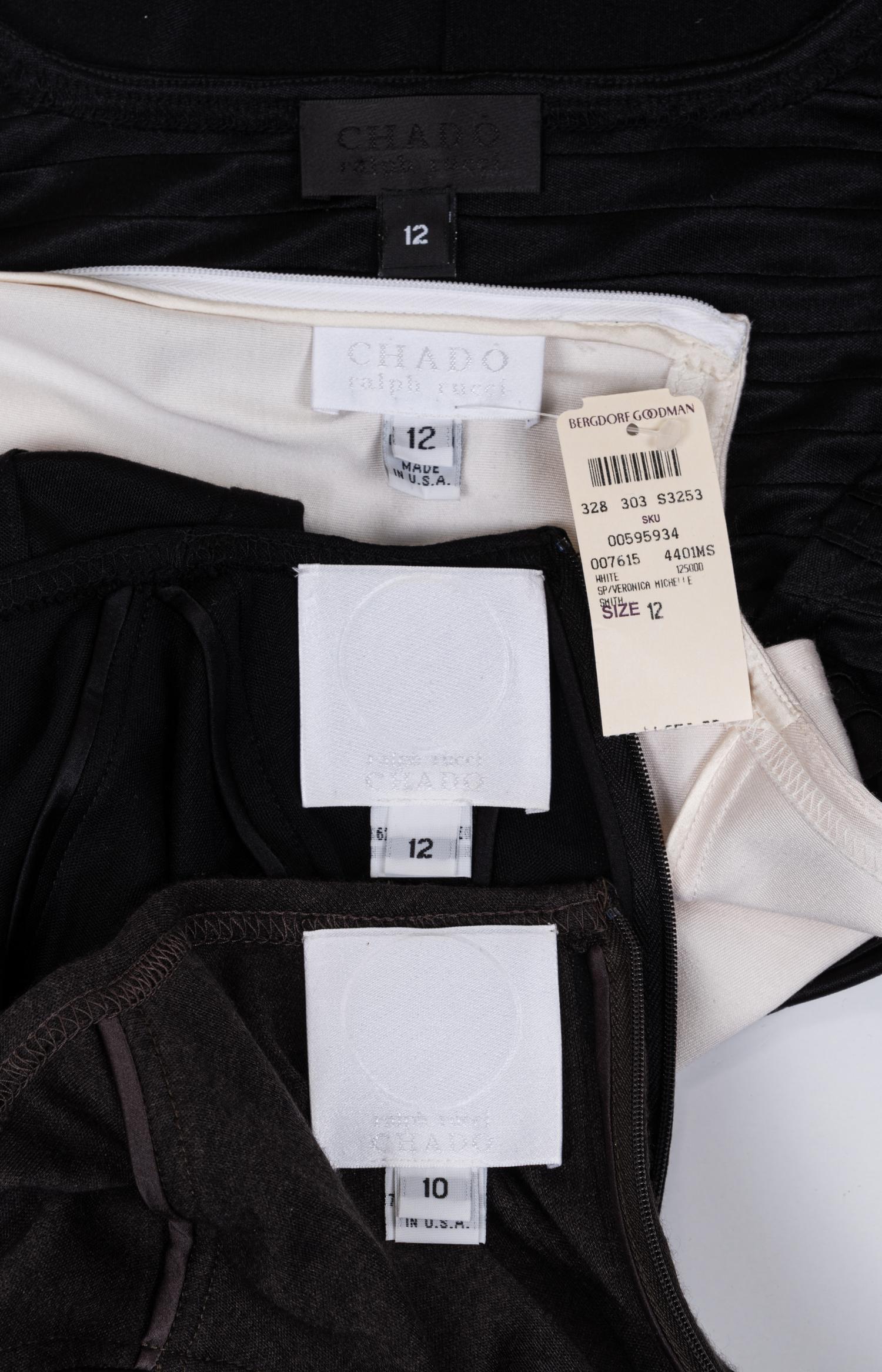 Four Ralph Rucci Knit Tops, 2000-10s