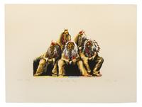 Earl Biss 22 1/2 x 30 inches — (American, 1947-1998)