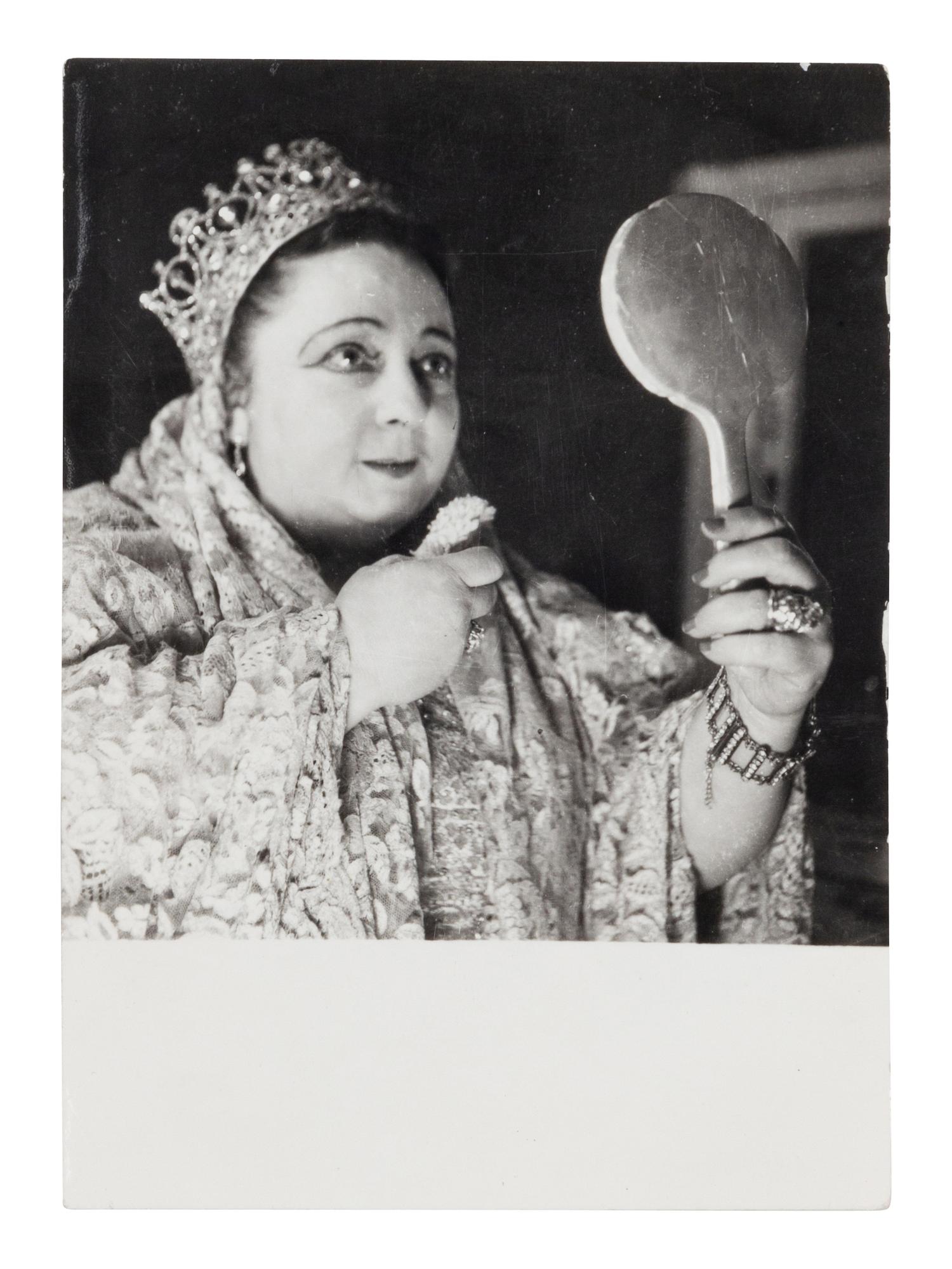 [20TH-CENTURY OPERA SINGERS]. A group of 6 photographs or photographic postcards of opera singers from the 1930s, most signed and inscribed, comprising images of: