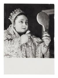 [20TH-CENTURY OPERA SINGERS]. A group of 6 photographs or photographic postcards of opera singers from the 1930s, most signed and inscribed, comprising images of: