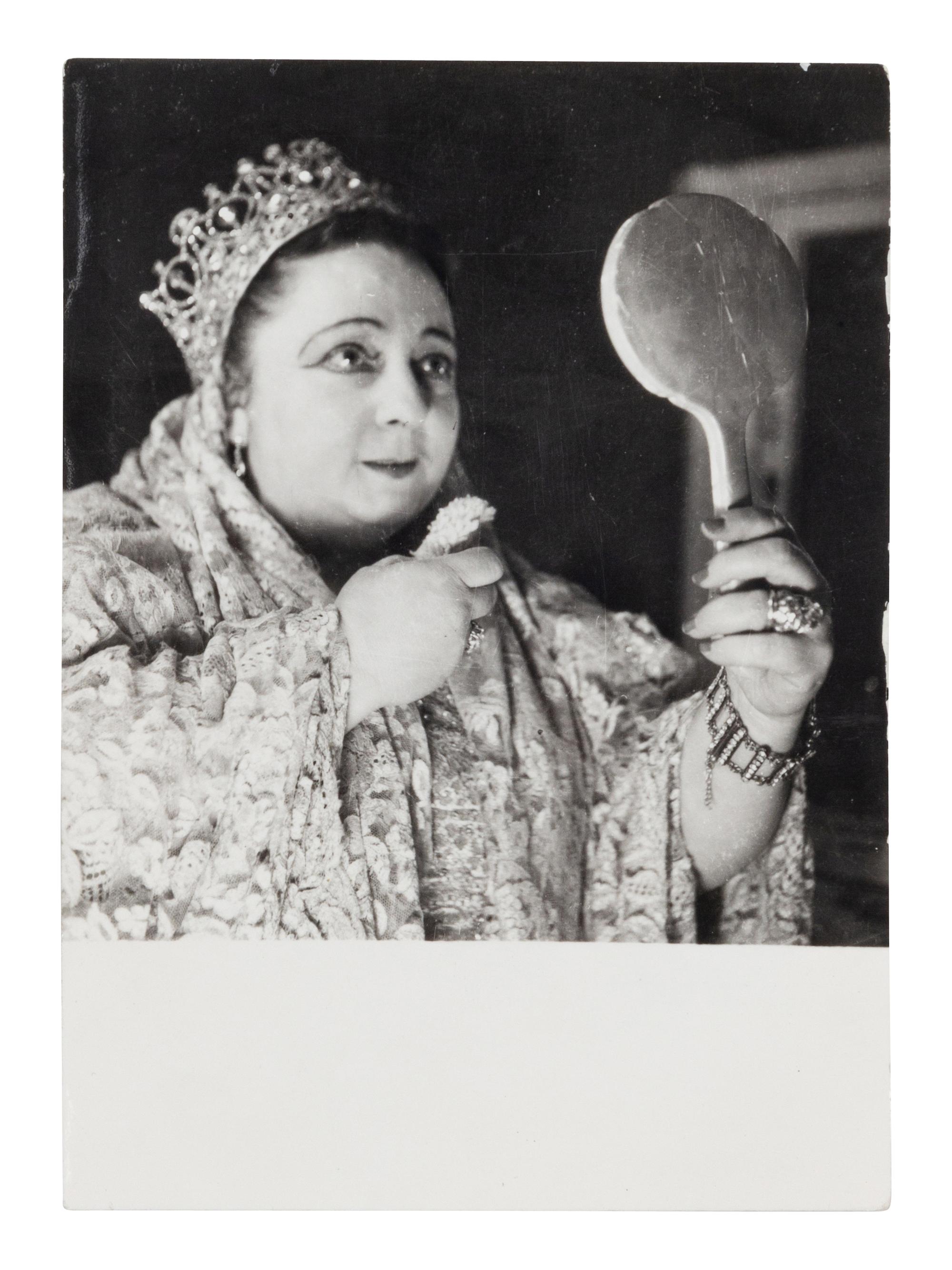 [20TH-CENTURY OPERA SINGERS]. A group of 6 photographs or photographic postcards of opera singers from the 1930s, most signed and inscribed, comprising images of: