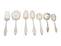 An American Silver Flatware Service