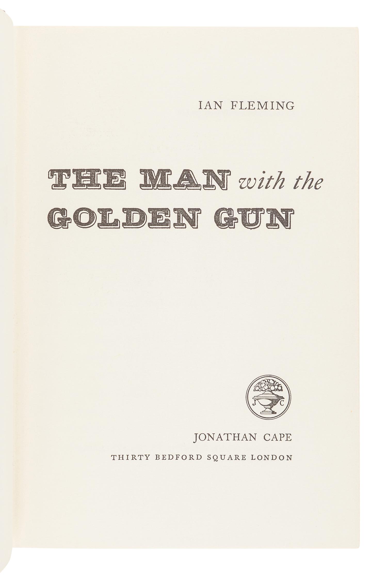 [FLEMING, Ian] -- [FIRST EDITIONS]. A group of 4 works, comprising: