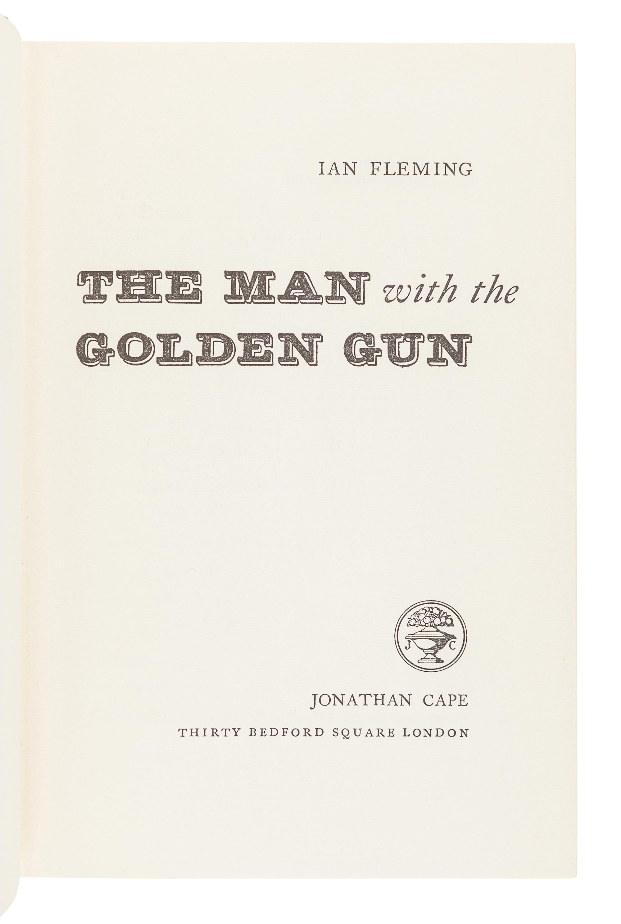 [FLEMING, Ian] -- [FIRST EDITIONS]. A group of 4 works, comprising: