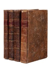 BURK, John. The History of Virginia, from its First Settlement to the Present Day. Continued by Skelton JONES and Louis Hue GIRARDIN. Petersburg, VA: Vols. I-III: for the author by Dickson & Pescud; Vol. IV: M. W. Dunnavant, 1804-1805; 1816.
