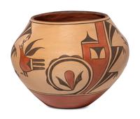 Polychrome Pottery Jar