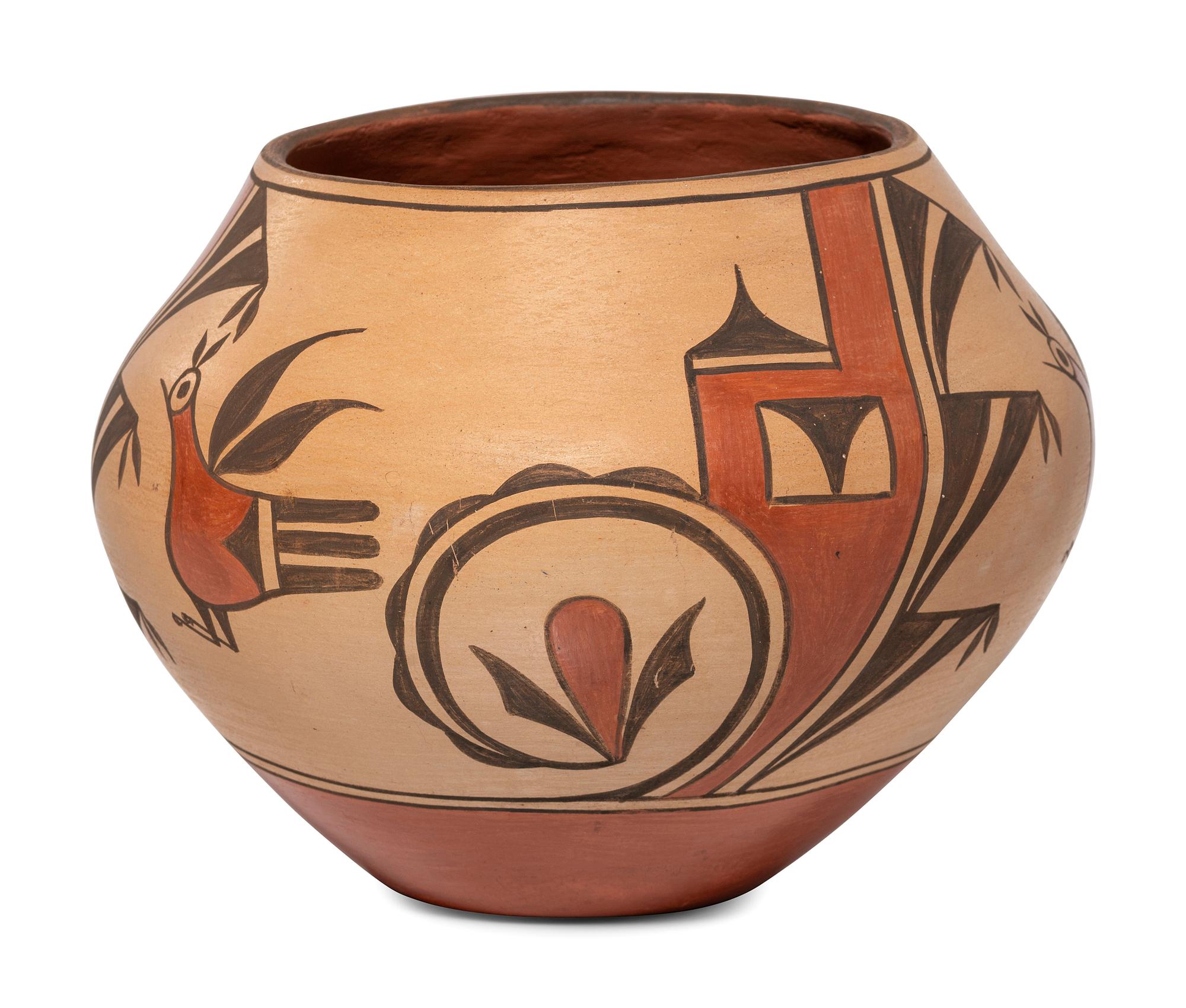 Polychrome Pottery Jar
