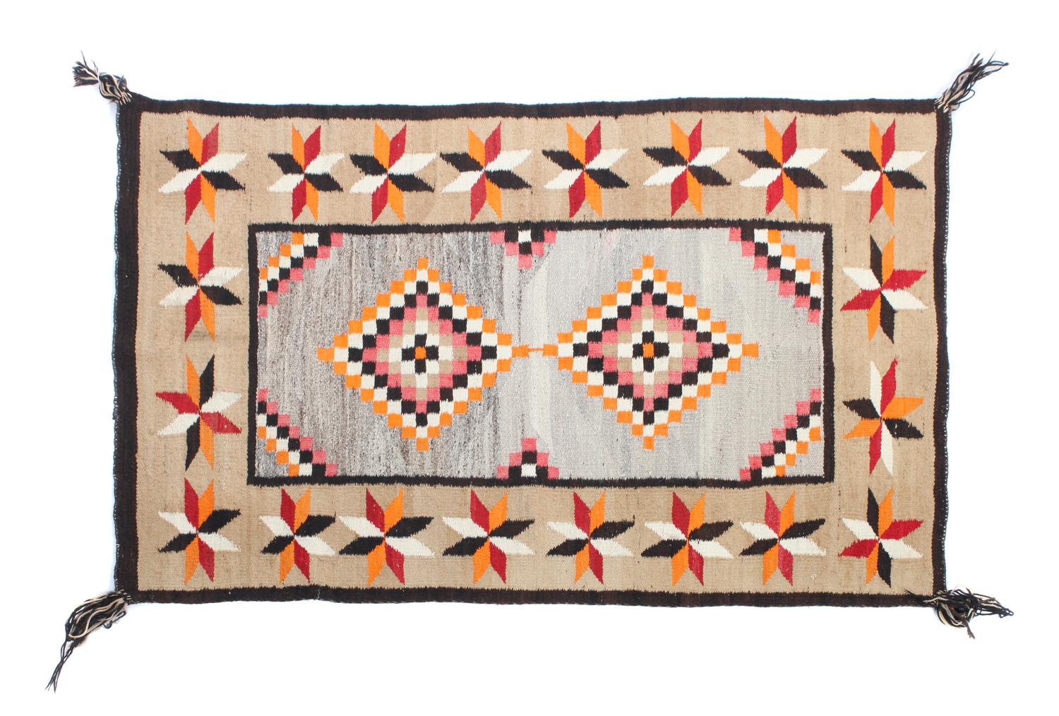 Navajo Regional Rug First: 51 3/4 x 32 1/2 inches