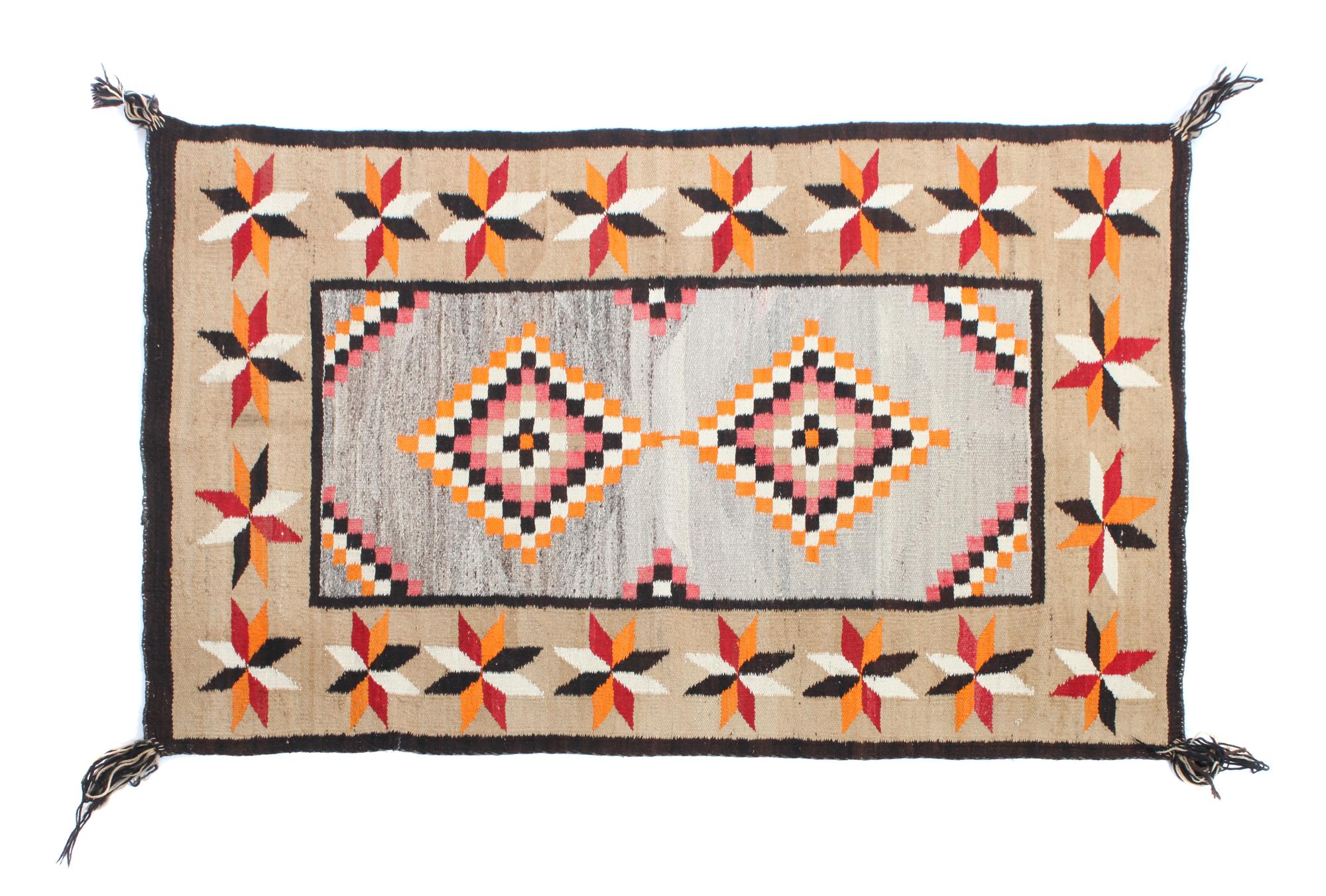 Navajo Regional Rug First: 51 3/4 x 32 1/2 inches