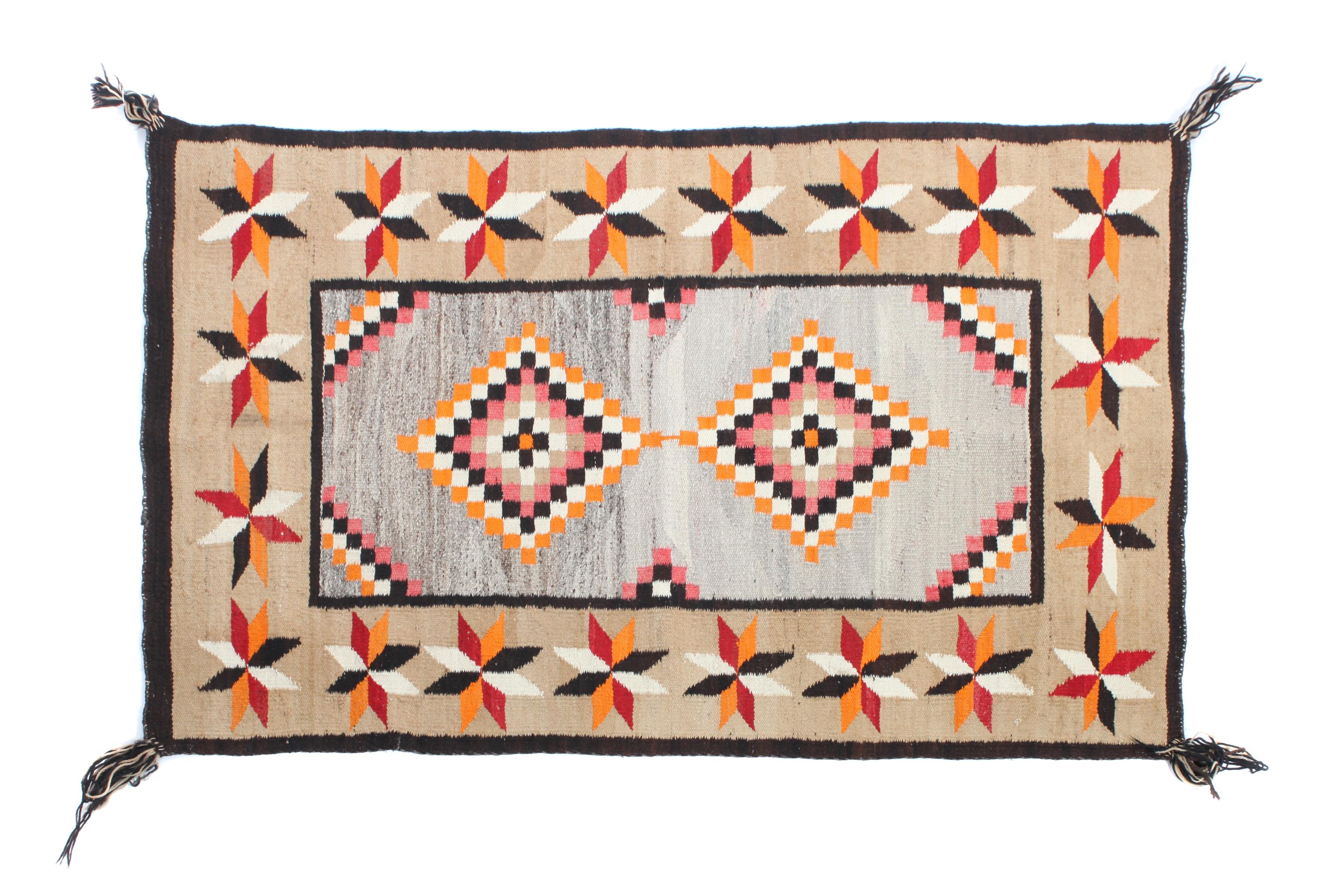Navajo Regional Rug First: 51 3/4 x 32 1/2 inches