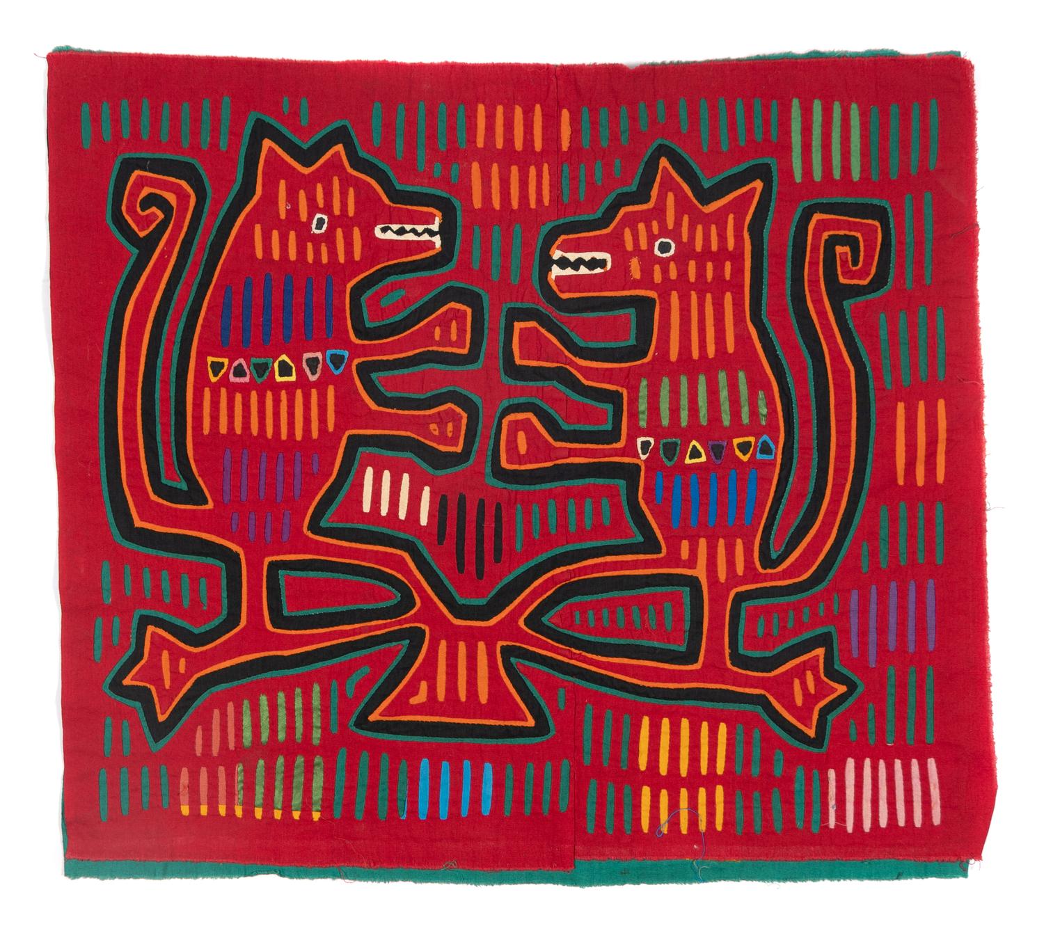 A Collection of Panamanian Molas Panels