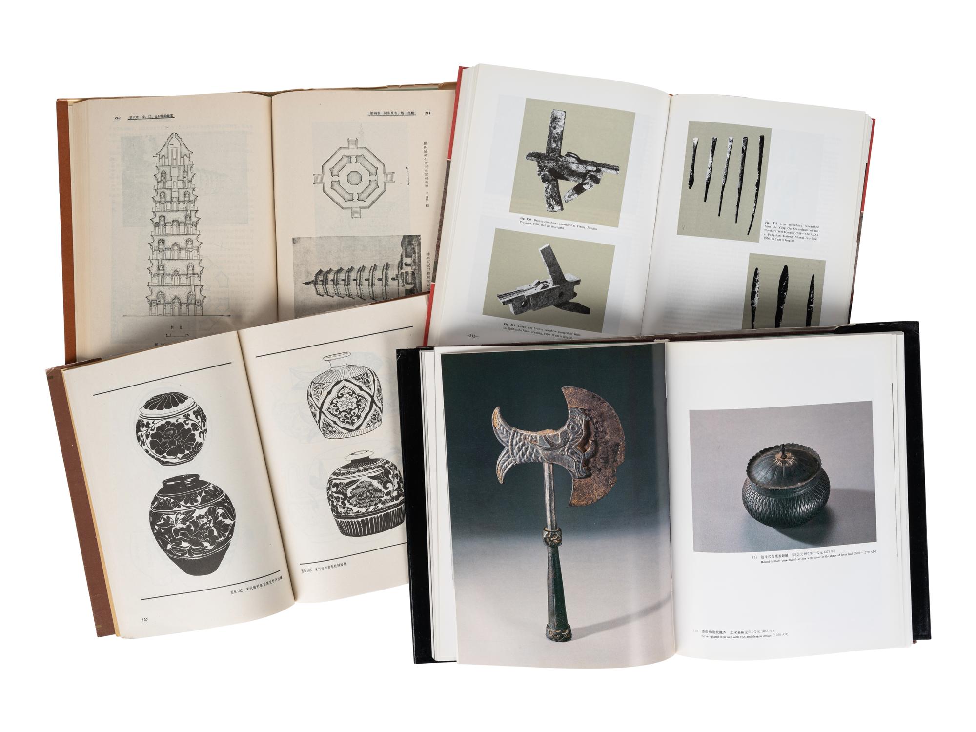 [CHINESE CULTURE] A group of reference works about Chinese Art, comprising: