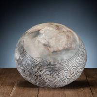 Anasazi Flagstaff Black-on-White Pottery Olla
