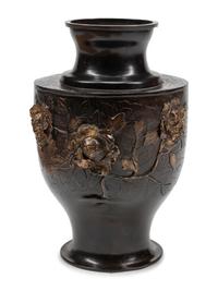 A Japanese Bronze Vase