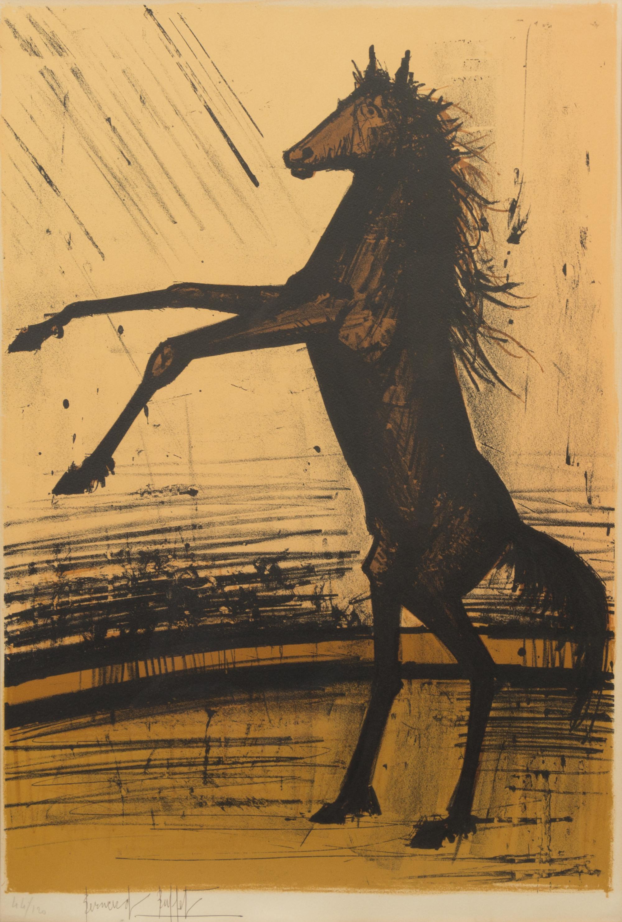 Bernard Buffet, (French, 1928-1999), Circus Horse