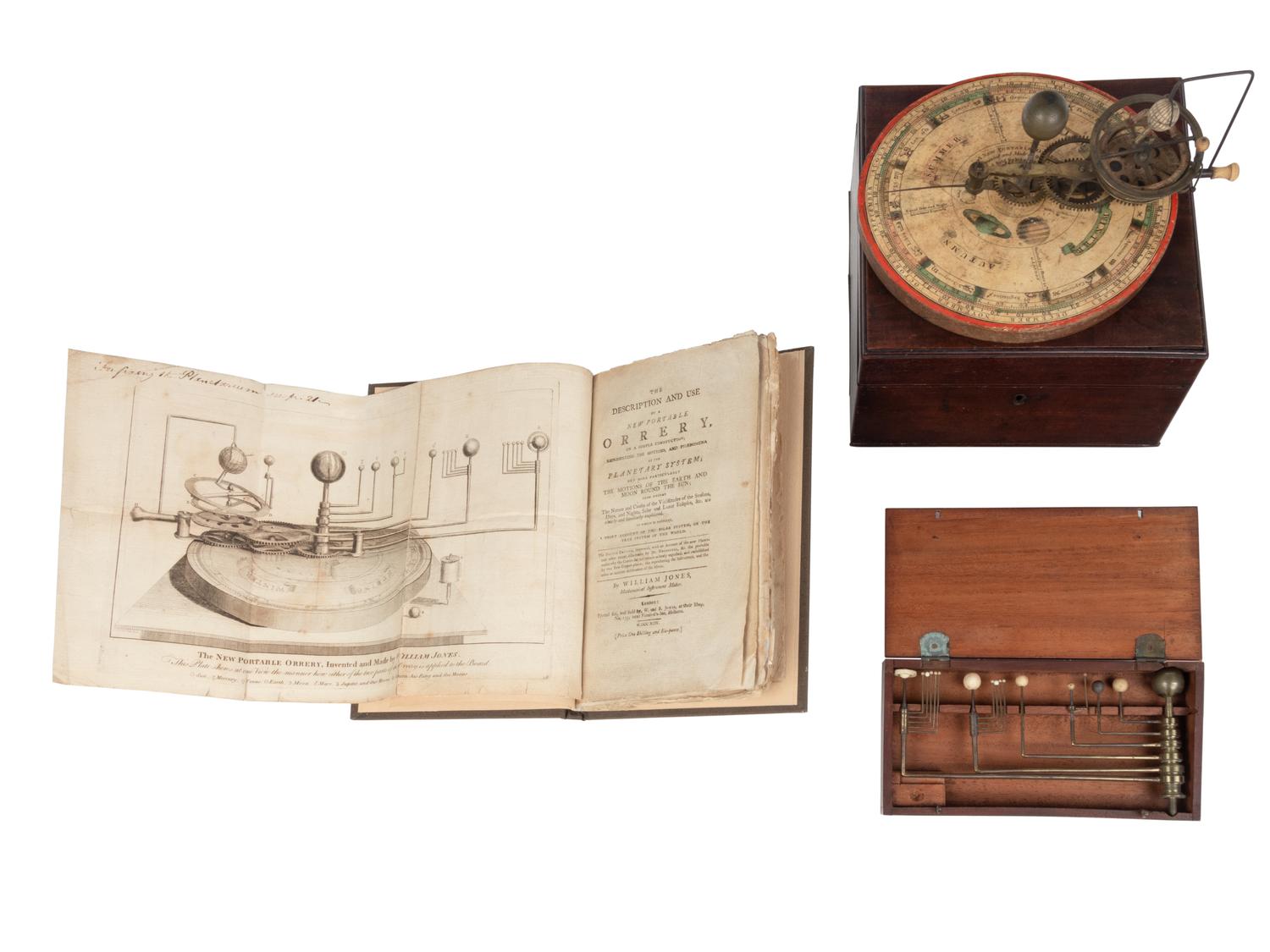 A George III Portable Table Orrery