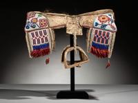 Plains Cree Buffalo Hide Pad Saddle
