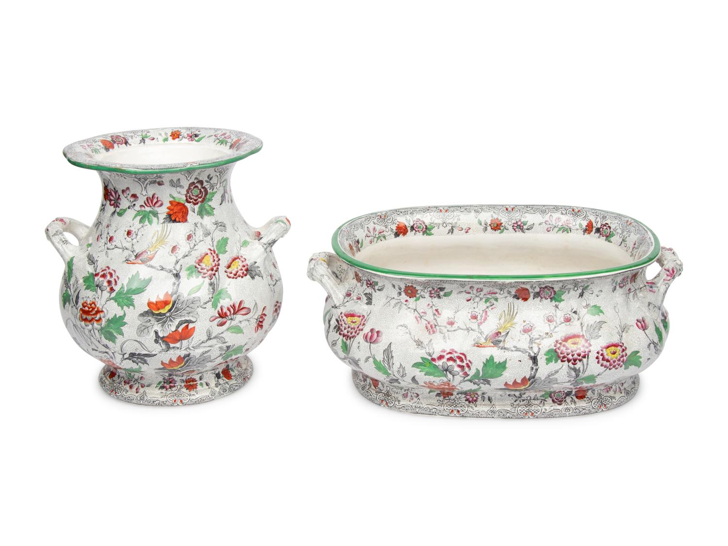 Two English Ironstone Articles