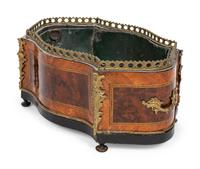 A Napoleon III Marquetry Jardinière