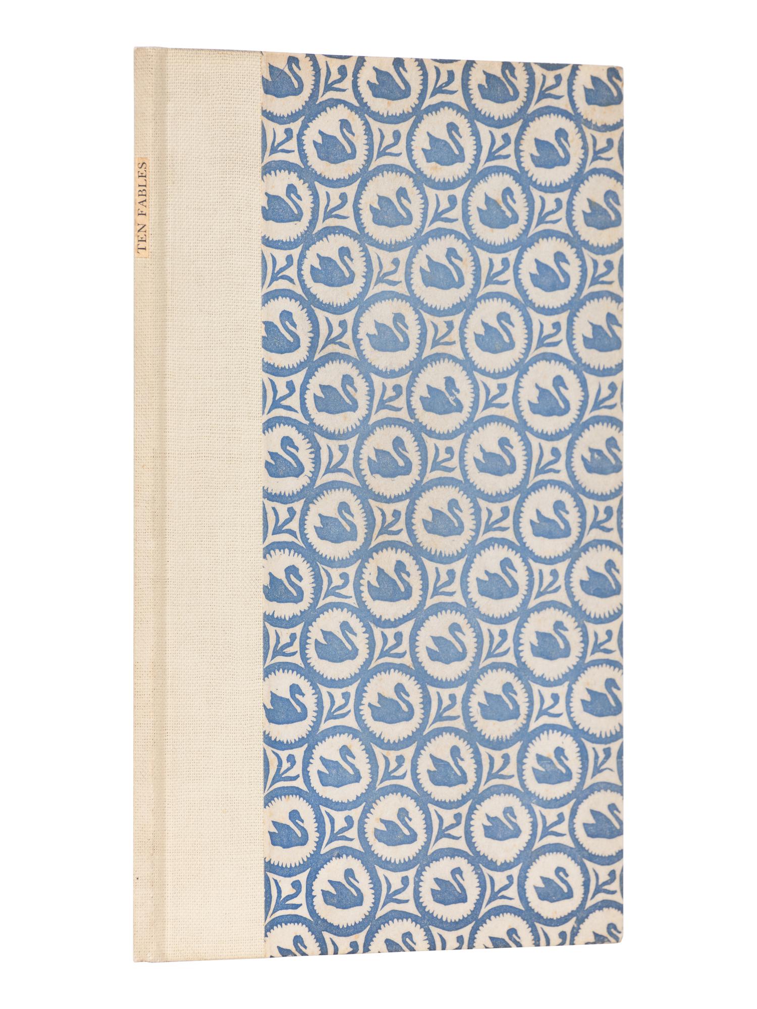[SWAN PRESS]. STEVENSON, Robert Louis (1850-1894). Ten Fables . London: The Swan Press, 1928.