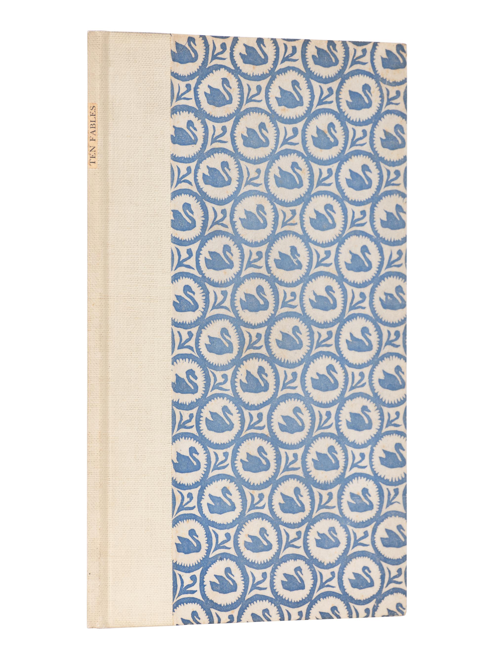 [SWAN PRESS]. STEVENSON, Robert Louis (1850-1894). Ten Fables . London: The Swan Press, 1928.