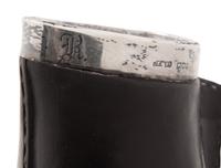 A Doulton Lambeth Silver Mounted Ceramic 'Blackjack' Pitcher