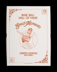 A Complete Run of 1984-97 Series One Through Nine Perez-Steele Baseball Hall of Fame Great Moments Cards