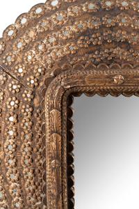 A Large Italian Giltwood Mirror