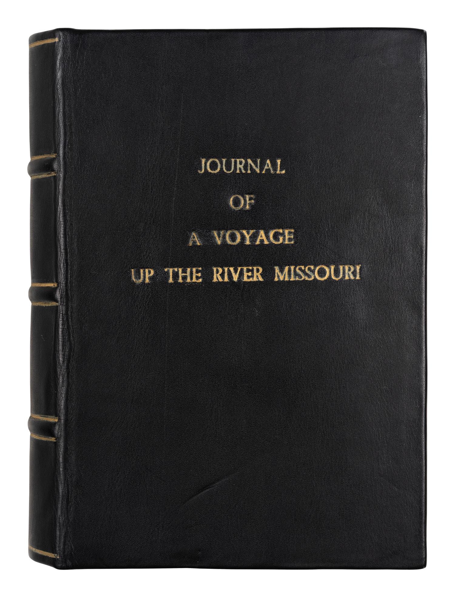 BRACKENRIDGE, Henry Marie (1786-1871) Journal of a Voyage Up the River Missouri. Baltimore: Coale & Maxwell, 1816.
