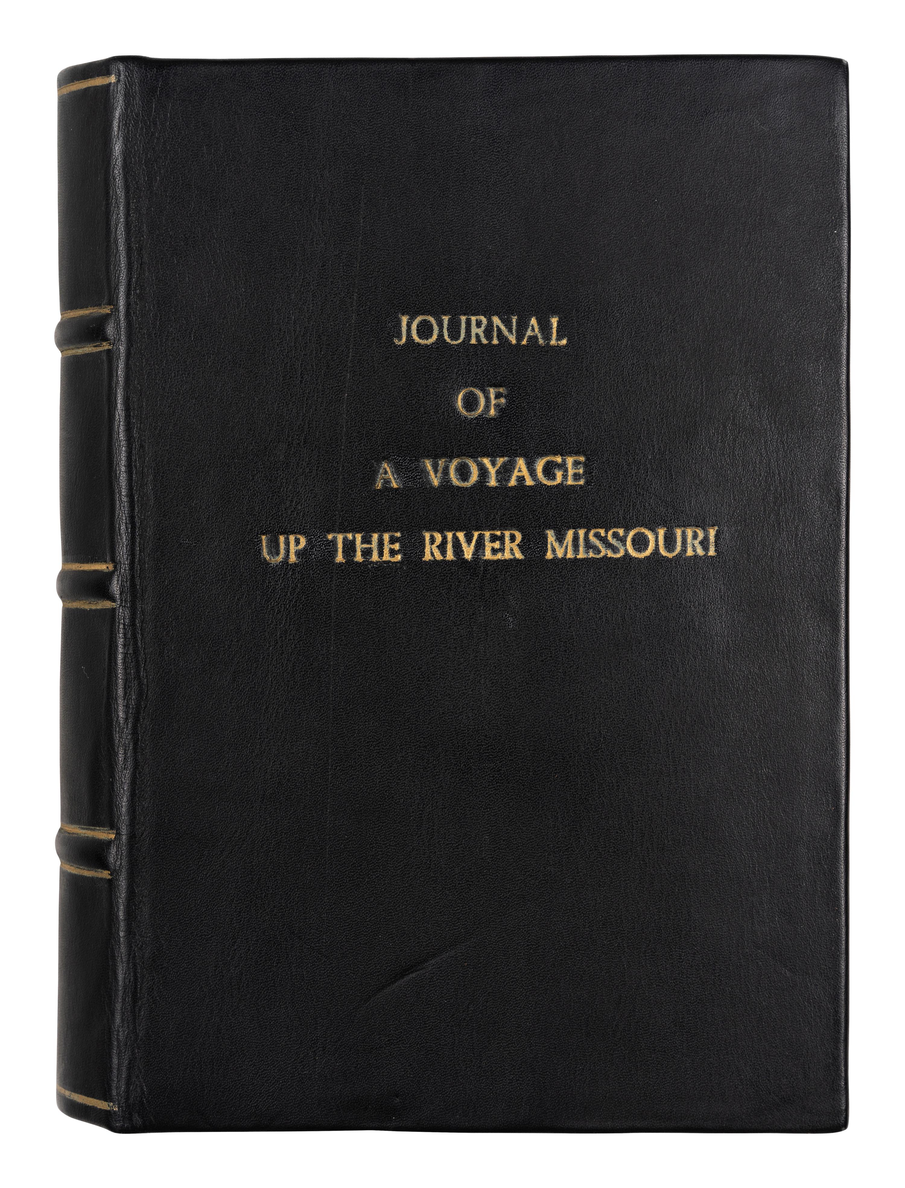 BRACKENRIDGE, Henry Marie (1786-1871) Journal of a Voyage Up the River Missouri. Baltimore: Coale & Maxwell, 1816.