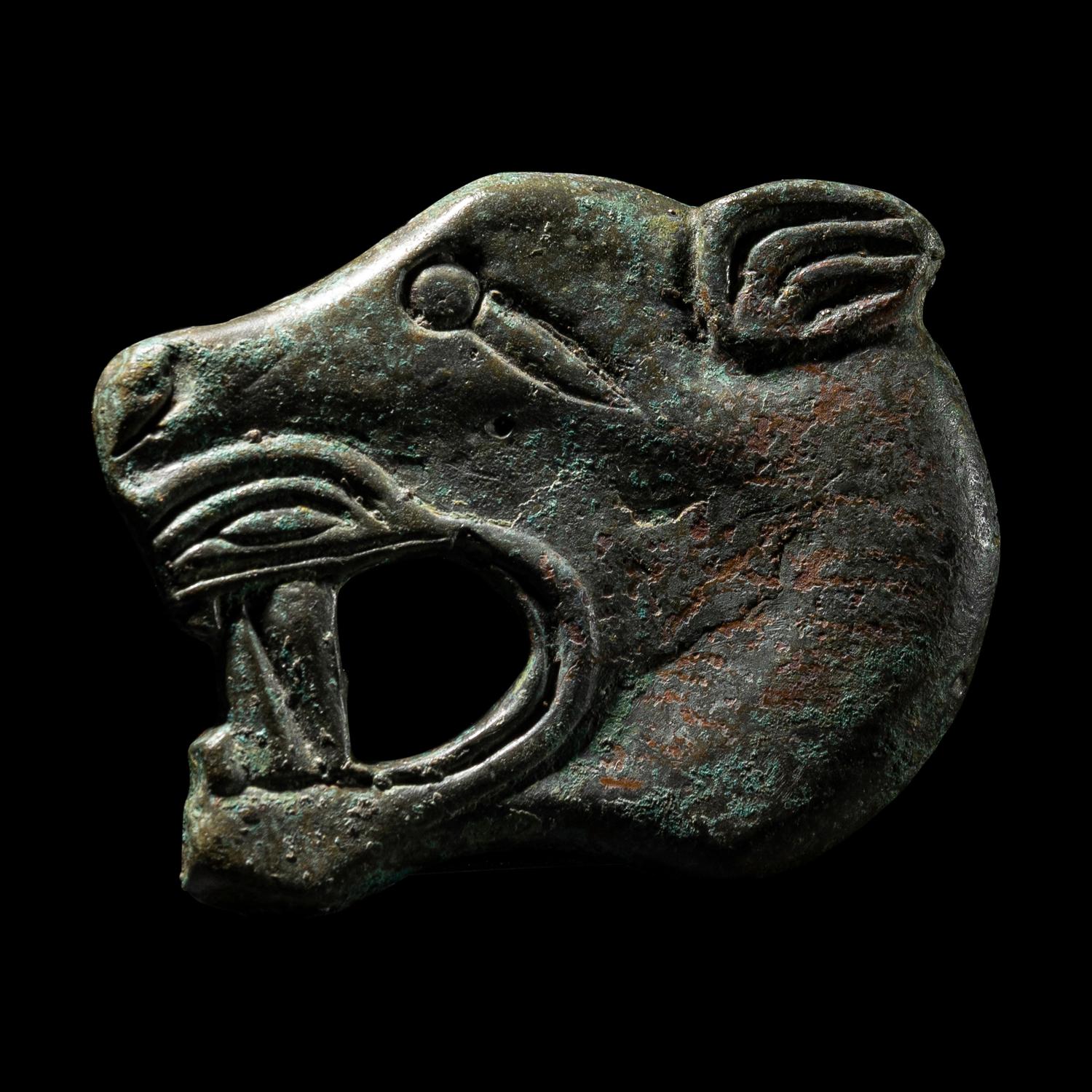 A Scythian Bronze Ornament in the form of a Panther
