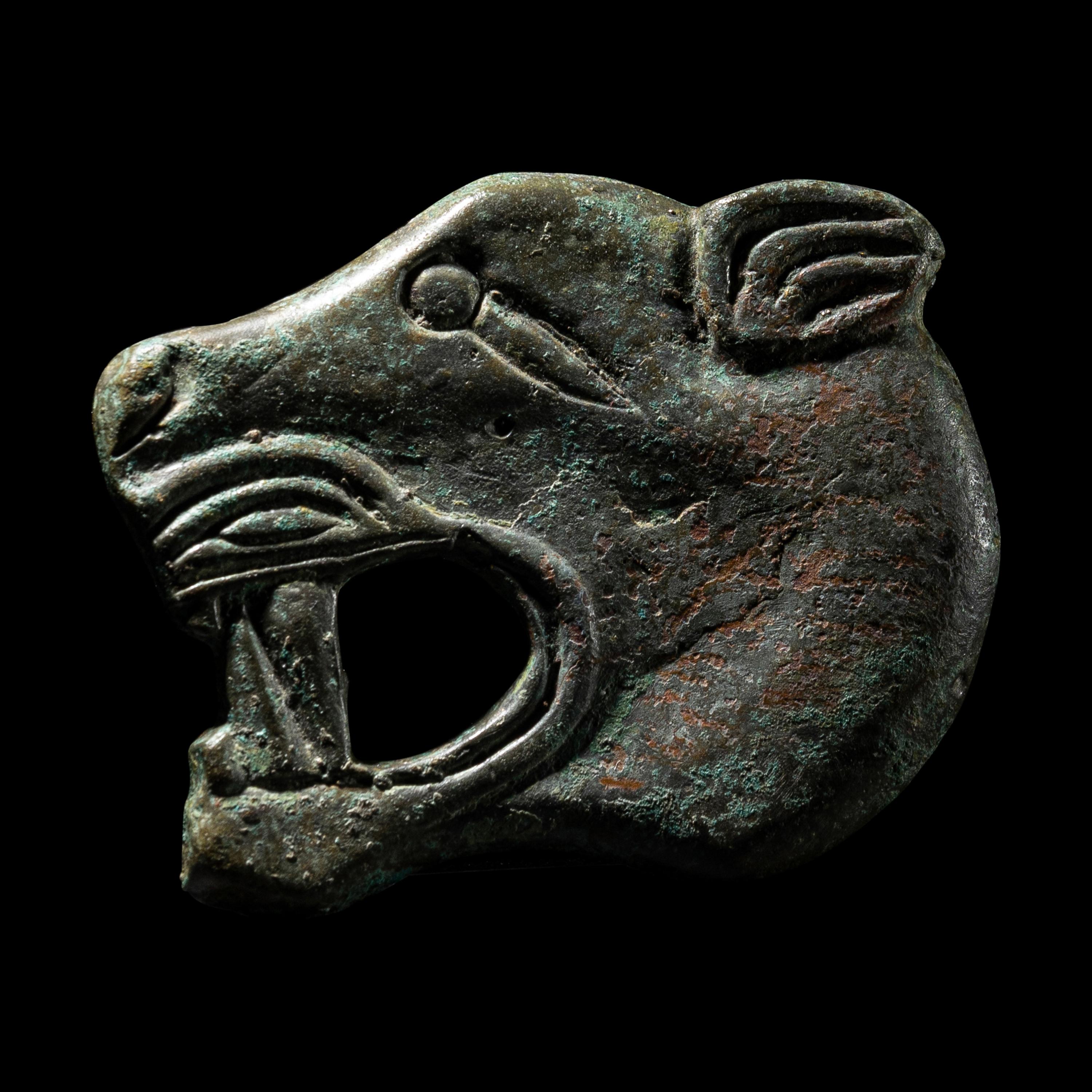 A Scythian Bronze Ornament in the form of a Panther
