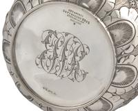 A Sterling Silver Floral Repousse Water Pitcher, Tiffany & Co., New York, NY, Circa 1880