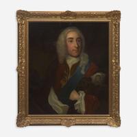 British School (18th Century) Portrait of a Nobleman, Knighted