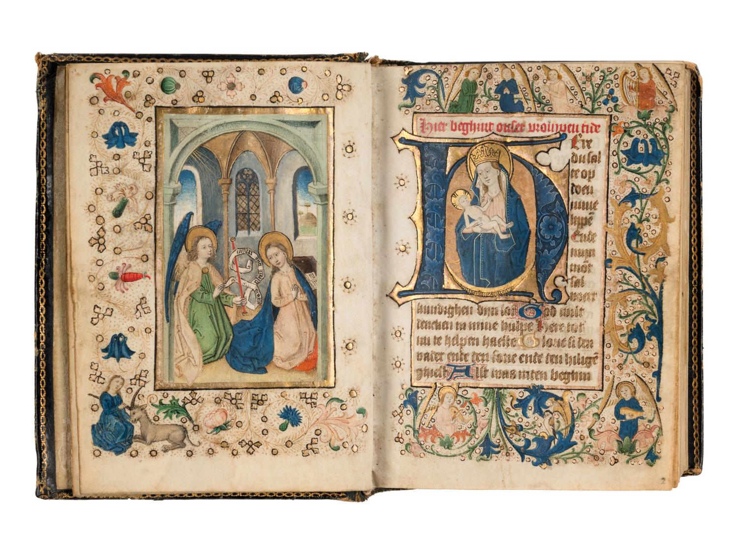 MASTERS OF THE ZWOLLE BIBLE (active Eastern Netherlands, Zwolle, c. 1470-1490) The Hours of Thomas Joffe, use of Geert Grote, in Dutch, illuminated manuscript on parchment [Eastern Netherlands, Zwolle, c. 1470-1480]
