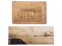 [SPANISH-AMERICAN WAR]. -- [MILITARIA]. A soldier's album from the 5th Infantry Regiment during the Philippine Insurrection with other military portraits.