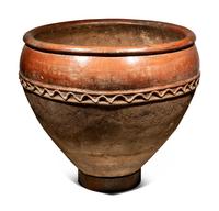 A Nuna Earthenware Storage Vessel