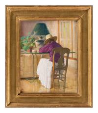 Figure Seated at Desk , 1983