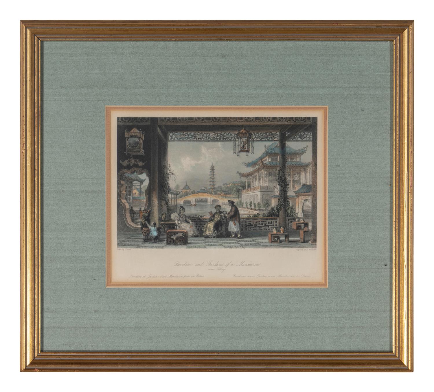 Two Etchings by Thomas Allom (1804-1872)