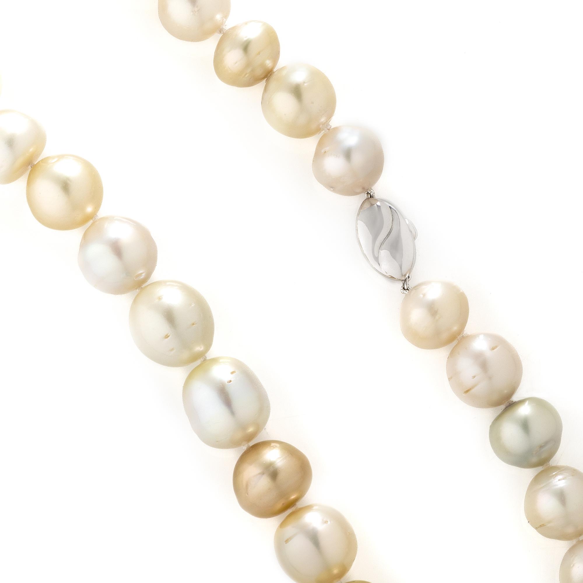CULTURED BAROQUE PEARL NECKLACE
