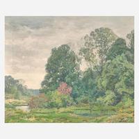 Wilson Henry Irvine (American, 1869-1936) Lush Clearing